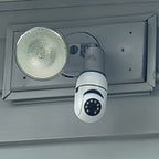360° Light Bulb Security Camera – Motion Tracking 1080P