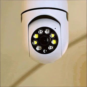 360° Light Bulb Security Camera – Motion Tracking 1080P