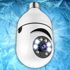 Smart Light Socket Security Camera - HD Lightbulb Camera with Motion Detection for Home Surveillance & Indoor Use