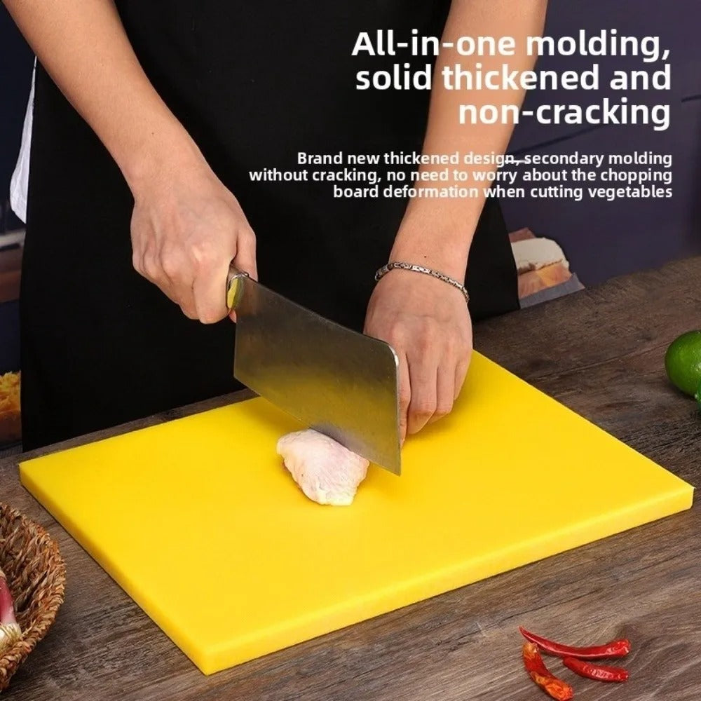 Industrial Grade HDPE Cutting Board | Antibacterial High-Density Polyethylene with Non-Porous Surface and Heavy-Duty Durability