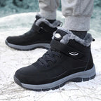 Women’s Waterproof Slip-On Snow Boots | Anti-Slip TPR Traction with Thermal Plush Lining and All-Terrain Wedge Support