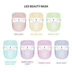 Flexible Silicone LED Therapy Mask | Super-Light Full-Face Rejuvenation | 216-LED Photon System