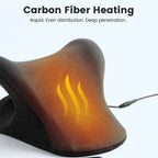 Cervical Neck Traction Pillow - Stretching & Hot Compress Therapy, Improve Posture & Relieve Tension