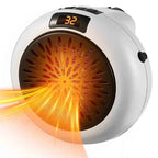 Mini Wall-Mounted Bathroom Heater | 3-Second Rapid PTC Ceramic Heat with Remote Control and Energy-Saving Timer