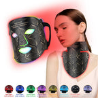 Infrared LED Facial Mask | Premium Light Therapy Device for Skin Rejuvenation | Laser Light Treatment Mask