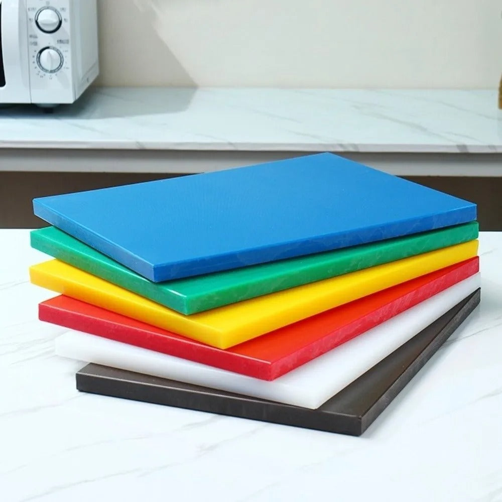 Industrial Grade HDPE Cutting Board | Antibacterial High-Density Polyethylene with Non-Porous Surface and Heavy-Duty Durability