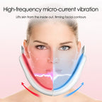 V-Line Face Lifter & Chin Reducer – LED EMS Facial Beauty Massager, Heat Therapy for Jawline Definition