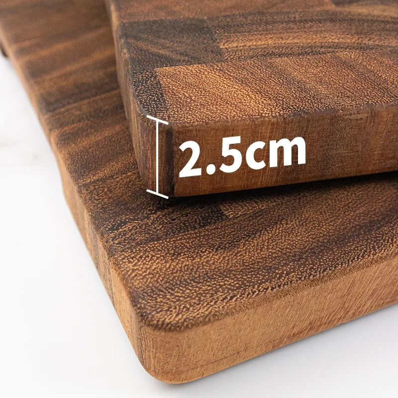 Handcrafted Black Walnut Cutting Board | Premium Knife-Friendly Hardboard for Professional Prep and Luxury Charcuterie Display