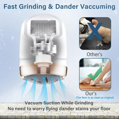 Portable Electric Callus Remover – Pedicure Waterproof Machine for Smooth Feet & Dead Skin Removal