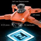 Premium 4K Camera Drone | GPS Positioning – 360° Safety Sensor – Foldable Brushless Design