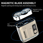 Pocket Electric Shaver - Cordless & Compact, Powerful & Rechargeable, Perfect for Travel