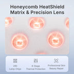 Ultra-Light 120g LED Phototherapy Mask | Deep Wrinkle Support for Aging Skin & Elderly Users