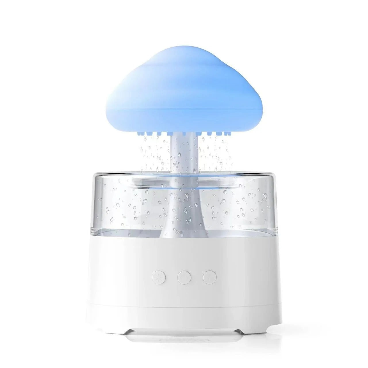 Rain Cloud Diffuser & Humidifier – Mushroom Relaxing Raindrop Mist for Home & Office