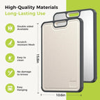 Titanium Cutting Board with Juice Grooves | Non-Absorbent Dual-Sided Surface, Odor-Free and Dishwasher Safe for Professional Hygiene