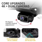 Premium 4K Camera Drone | GPS Positioning – 360° Safety Sensor – Foldable Brushless Design