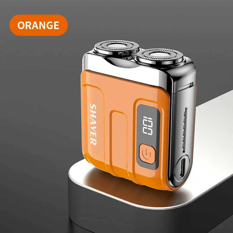 Pocket Electric Shaver - Cordless & Compact, Powerful & Rechargeable, Perfect for Travel