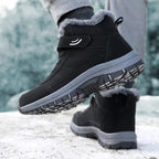 Women’s Waterproof Slip-On Snow Boots | Anti-Slip TPR Traction with Thermal Plush Lining and All-Terrain Wedge Support