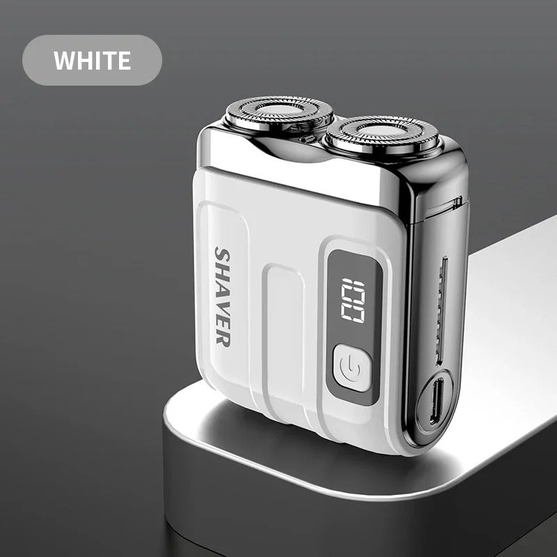 Pocket Electric Shaver - Cordless & Compact, Powerful & Rechargeable, Perfect for Travel
