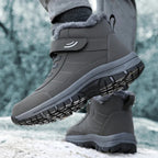 Women’s Waterproof Slip-On Snow Boots | Anti-Slip TPR Traction with Thermal Plush Lining and All-Terrain Wedge Support