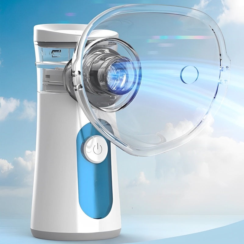 Portable Nebulizer for Adults and Kids | Rechargeable, Dual Modes & Ideal for Home and Travel Respiratory Relief