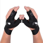 LED Flashlight Gloves for Outdoor Activities, Camping & Fishing Accessories - Perfect Gifts for Men, Dads, and Husbands