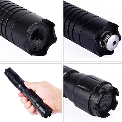 Powerful Blue Laser Torch – Tactical Burning Pointer - High Power Blue Laser Flashlight