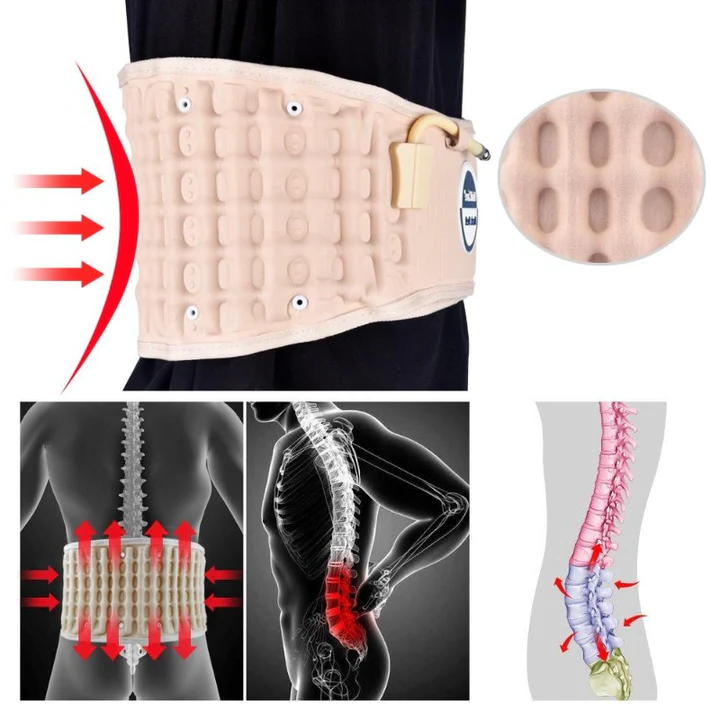 Decompression Back Brace Support Belt: Relieve Back Pain From Degenerative Disc Disease Spinal Stenosis Sciatica