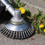 Carbon Steel Weed Brush & Trimmer | Lightweight, Durable & Ideal for Lawn Maintenance and Garden Care