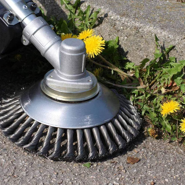 Carbon Steel Weed Brush & Trimmer | Lightweight, Durable & Ideal for Lawn Maintenance and Garden Care