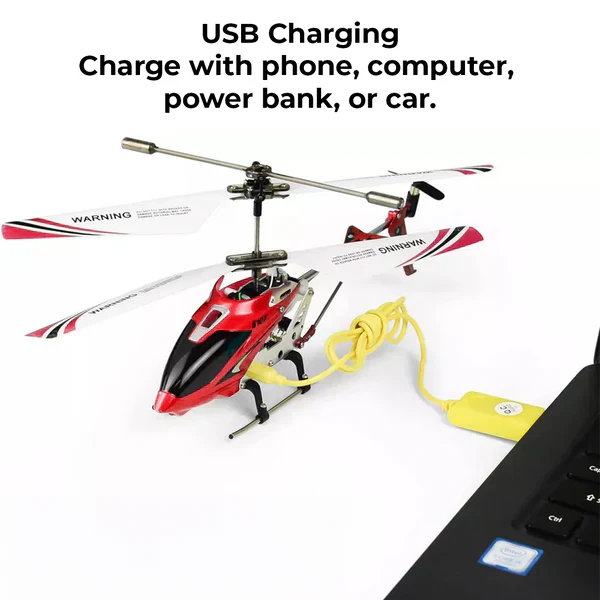Mini Unbreakable RC Helicopter | Gyro Stabilized, Durable & Ideal for Indoor and Outdoor Flying