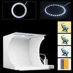 Portable Photo Studio with LED Lighting | Compact, Easy Setup & Ideal for Product Photography