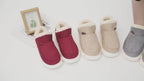 Women’s Extra-Wide 4E Winter Boots | Waterproof Kid Suede with Plush Thermal Lining and Anti-Skid Platform