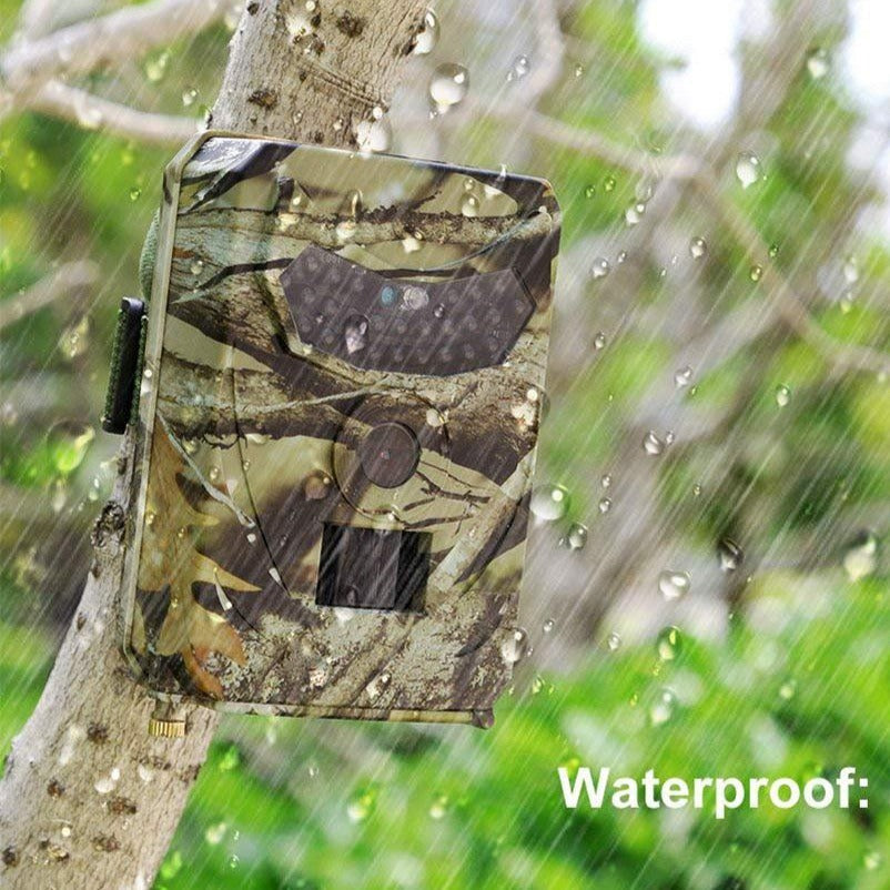 Outdoor Mini Hunting Trail Camera - 12MP HD with AI Tracking & Infrared Night Vision