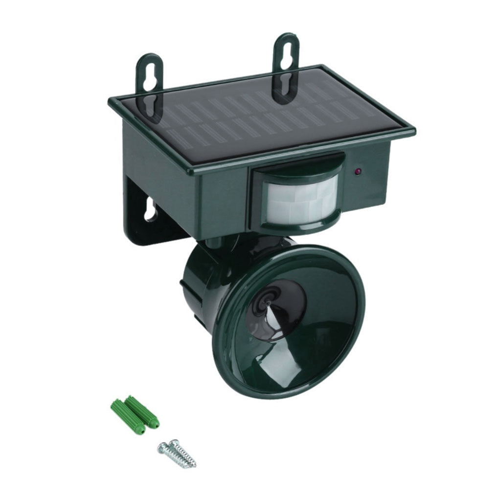 Motion Sensor Bird Deterrent | Effective Pigeon Repeller with Sound Scarer for Gardens & Outdoor Spaces