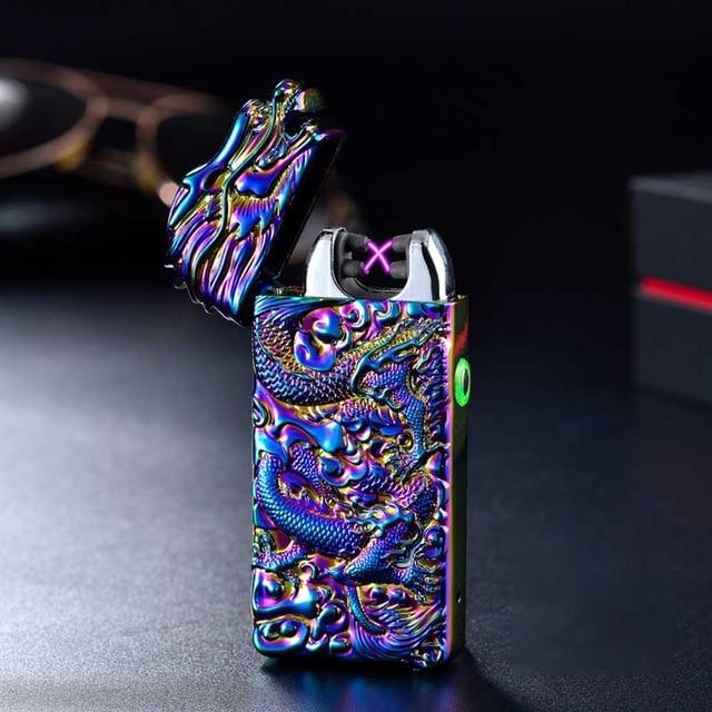 Plasma Lighter | Windproof, Rechargeable & Flameless for Camping, Cigarettes, and Outdoor Use