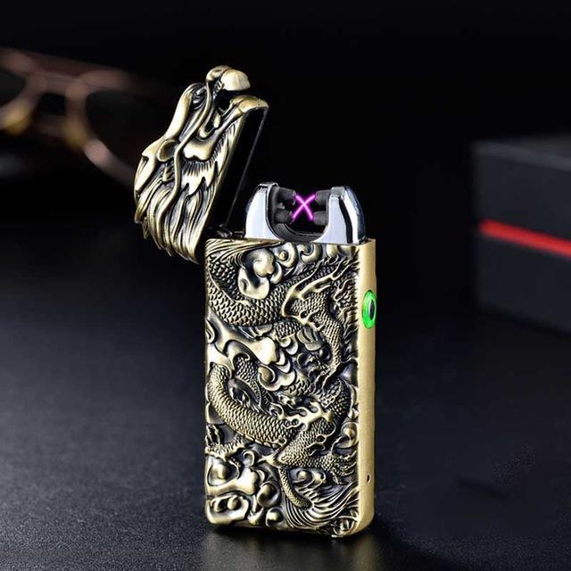 Plasma Lighter | Windproof, Rechargeable & Flameless for Camping, Cigarettes, and Outdoor Use