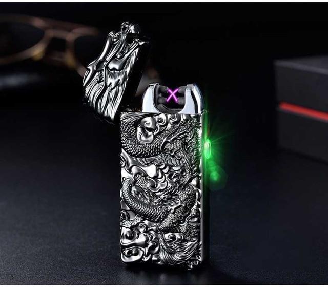 Plasma Lighter | Windproof, Rechargeable & Flameless for Camping, Cigarettes, and Outdoor Use