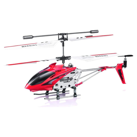 Hercules Unbreakable 3.5CH RC Helicopter Mini RC Helicopter with Gyro Crimson