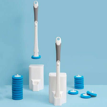 Disposable Toilet Cleaning System - Quick Clean Toilet Brush for Easy Sanitation & Odor Control