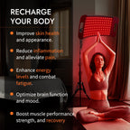 Flexible Red Light Therapy Device | FDA Class II for Skin Health, Pain Relief & Full-Body Treatment