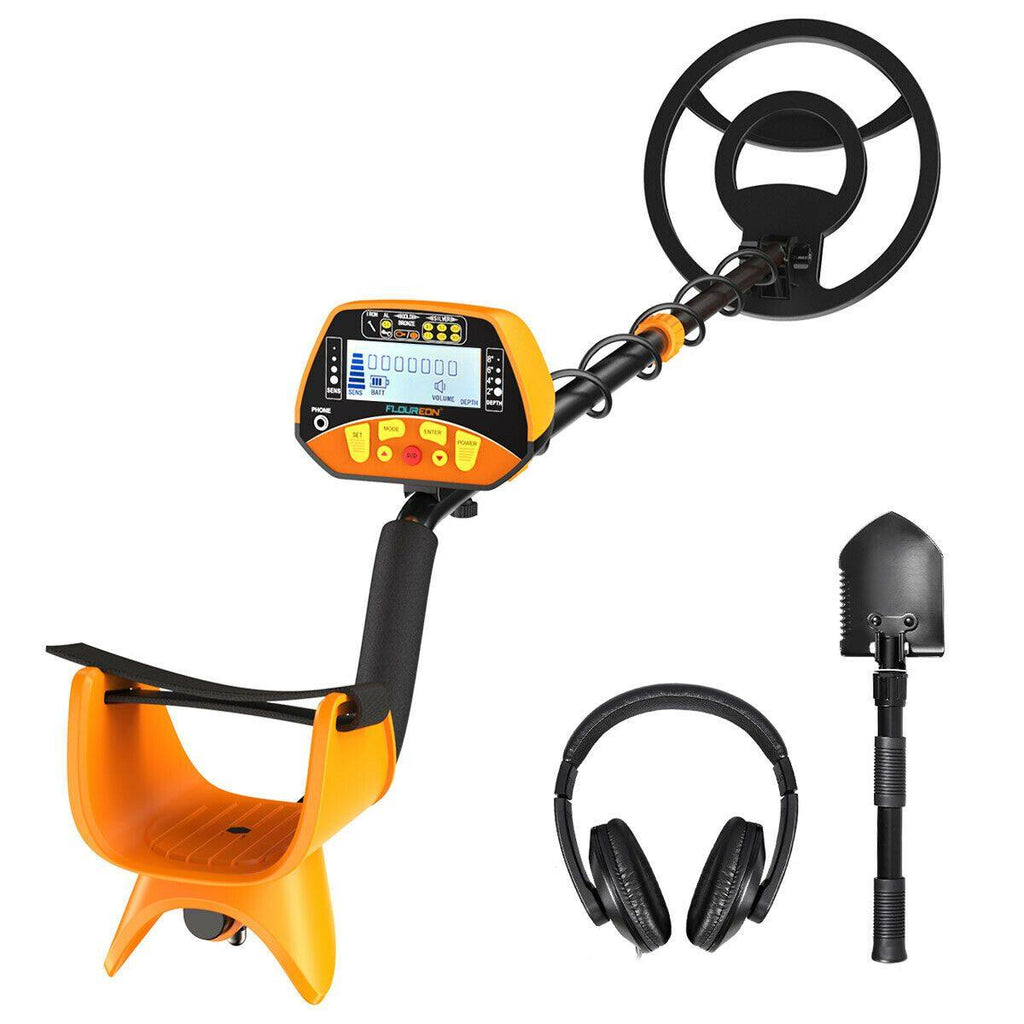 Handheld Metal Detector | Waterproof, Adjustable Stem & High Sensitivity for Treasure Hunting and Beachcombing