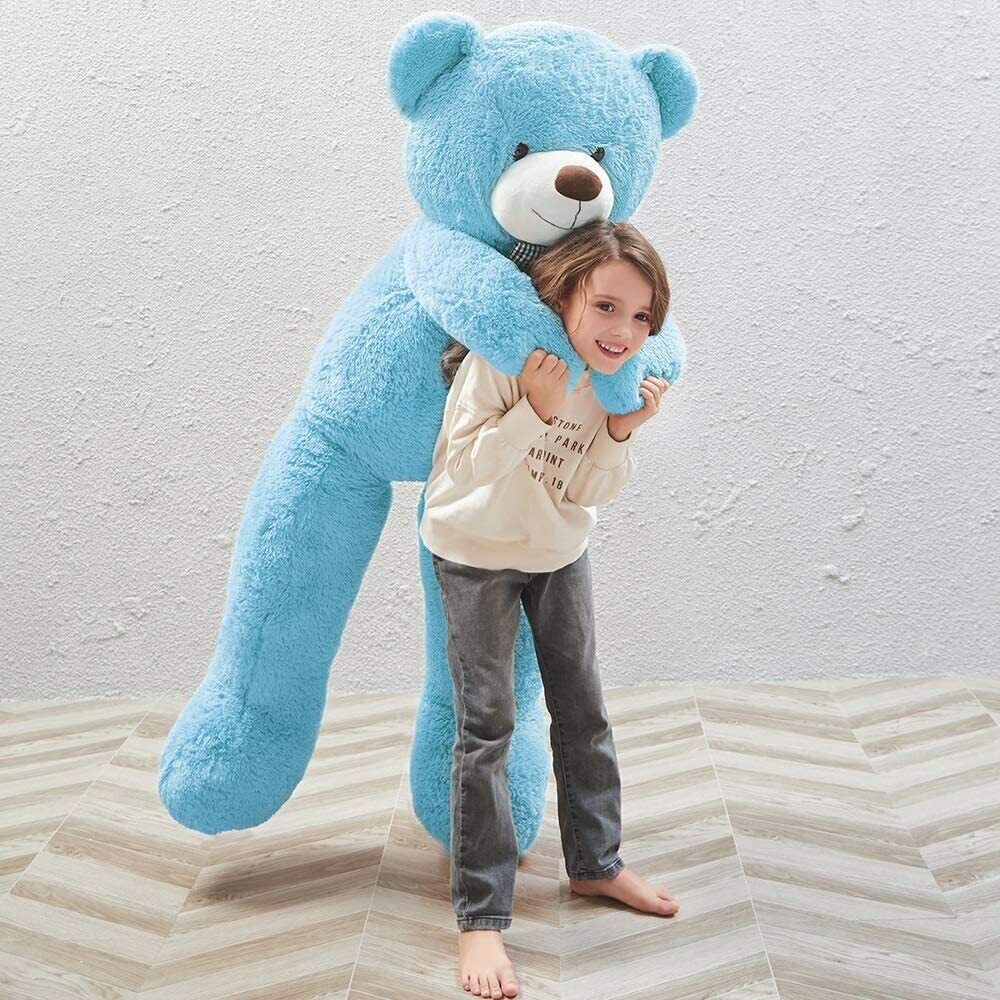 Giant Teddy Bear Stuffed Animal | Life-Sized, Soft & Cuddly Toy for Kids and Plushie Lovers