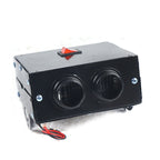 Portable Car Window Defroster | 12V-24V, Powerful Heat Motor & Compact Design for Winter Vehicle Heating