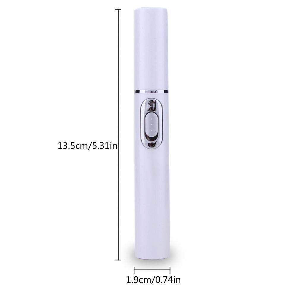 Blue light facial pen dimensions 13.5 x 1.9 cm