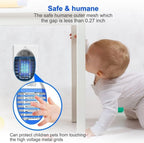 Indoor Plug-in Bug Zapper | UV Light Attraction, Safe for Kids & Pets | Ideal for Living Rooms, Bedrooms & Kitchens