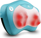 Shiatsu Massage Pillow | 8 Deep-Kneading Nodes with Infrared Heat for Neck, Shoulder & Back Pain Relief