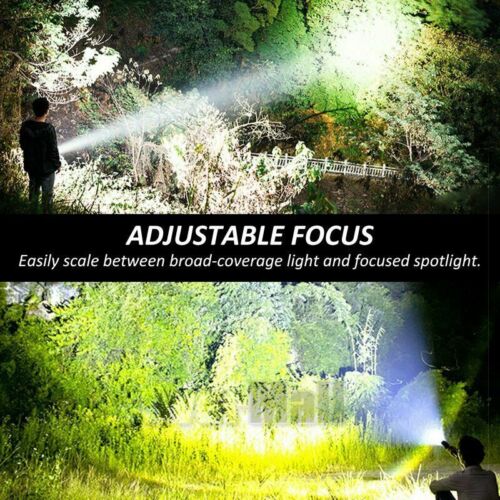High-Power 99000LM XHP90 USB Rechargeable LED Flashlight for Outdoor, Camping, and Emergency Use
