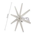 8 Blades Wind Turbine Generator for Home Use - Efficient Renewable Energy Solution for Residential Power Generation