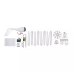 8 Blades Wind Turbine Generator for Home Use - Efficient Renewable Energy Solution for Residential Power Generation