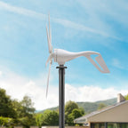 8 Blades Wind Turbine Generator for Home Use - Efficient Renewable Energy Solution for Residential Power Generation